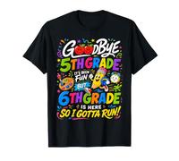 Goodbye 5th Hello Grade 6th Grade Is Here Back To School Camiseta