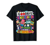 Goodbye Kindergarten Hello 1st Grade Is Here Back To School Camiseta