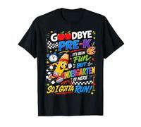 Goodbye Pre-K Hello Kindergarten Is Here Back To School Camiseta