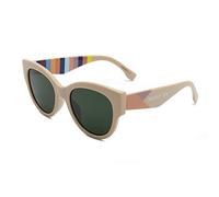Goodbye, Rita. - Gafas de Sol para Hombre y Mujer - Colección Odry Sol - Modelo V300 - Montura Ojo de Gato - Color Beige - Lentes de Policarbonato de Categoría 3 Europea - 135x55 mm