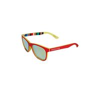 Goodbye, Rita. - Gafas de Sol para Hombre y Mujer - Colección Sport - Modelo Dino - Fabricadas en Policarbonato - Lentes de TAC en Gris Humo - Color Gris, Rojo y Amarillo - 145x50 mm