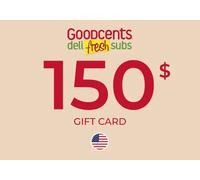 Goodcents Deli Gift Card 150 USD Key - UNITED STATES