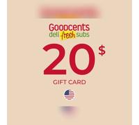 Goodcents Deli Gift Card 20 USD Key - UNITED STATES