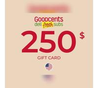 Goodcents Deli Gift Card 250 USD Key - UNITED STATES