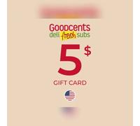 Goodcents Deli Gift Card 5 USD Key - UNITED STATES