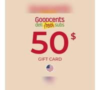 Goodcents Deli Gift Card 50 USD Key - UNITED STATES