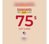 Goodcents Deli Gift Card 75 USD Key - UNITED STATES