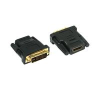 GoodConnections Adapter HDMI a DVI-D 24+1 (BU-ST) - Negro