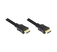 GoodConnections Alcasa 4514-050 Cable HDMI A Macho 5 Metros Alta Velocidad Color Negro Chapado en Oro