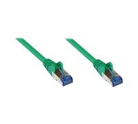 GoodConnections Alcasa 8060-H003G Cable de Red Cat.6a S/FTP RJ-45 0.25 m Verde (500 MHz, Halogen Free, PiMF)