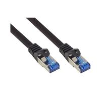 GoodConnections Alcasa 8060-SF010S Cable de Red Patch Cord Cat.6A S/FTP RJ-45 a RJ-45, 1 m, Negro