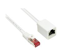 GoodConnections Alcasa 8063VR-020W Cable de Red Patch Cat6 S/FTP (S-STP) Blindado 2m Blanco RJ45 Macho a Hembra 10/100/1000Base-T