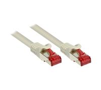 GoodConnections Cable de Red Patch Cat.6 S/FTP PVC Gris 0.15m - 250MHz, RJ-45 Macho a Macho, Ref. Alcasa 8060-002