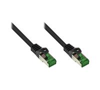 GoodConnections Cable de Red Patch Cat.6A Exterior (Outdoor) de 7.5 Metros, Negro