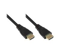 GoodConnections Cable HDMI Alta Velocidad 2 metros Negro, 4K 4096 x 2160 Pixeles, 3D, 2xHDMI (ST-ST) Anschlusskabel