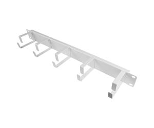 GoodConnections GC-N0156 Panel de Gestión de Cables 5-fach 19" 1U Blanco