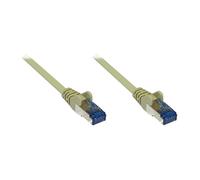 GoodConnections Patch Cable Cat. 6A 8060-H005 S/FTP PiMF Halogen-Free 500 MHz 0.5 m Gray RJ-45 to RJ-45