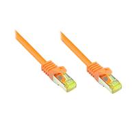 GoodConnections Patch Cable Cat.7 S/FTP RJ-45 Macho 0.15m Naranja 10GBase-T 600 MHz