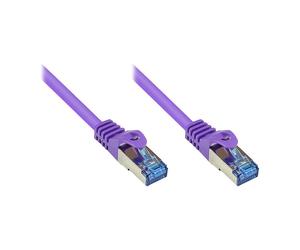 GoodConnections Patch Cord Cat.6A S/FTP 7.5m RJ-45 Macho Violeta 10GBase-T 500 MHz, 27 AWG