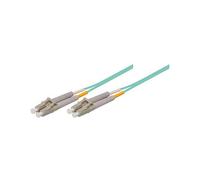 GoodConnections Patchkabel LWL Duplex OM3 Multimode 50/125 LC/LC LSZH 15m - Cable de Fibra Óptica con Polaridad Intercambiable