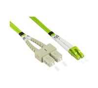 GoodConnections Patchkabel OM5 Multimodo 50/125µm LC/SC 1m LWL DPX