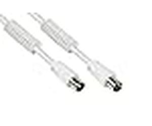 Goodconnections tv antennenkabel, koax stecker an koax buchse (vernick