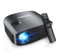 GooDee - Proyector portátil 4K con WiFi 6 y Bluetooth 5.4 - Proyector de Video Full HD Mejorado 2026, Dolby Audio para Cine en casa para Noche al Aire última intervensión y recámara, Compatible con