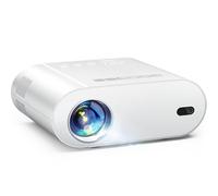 GooDee Smart Viedo Proyector 4K con WiFi y Bluetooth, brillo 1000ANSI Auto Keystone Focus Mini proyector de películas portátil para cine en casa interior/exterior