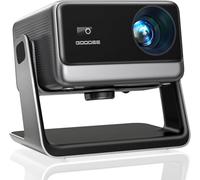 Goodee Viedo Proyector WiFi y Bluetooth, Sistema de Cine Inteligente, Audio Dolby, Autofocus y Proyector Portátil Keystone Decodificación de vídeo 4K y Nativo 1080p para Cine en casa
