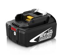 Goodexo 5.5Ah batería de Repuesto BL1860B para Maki-ta batería 18V para BL1860B BL1850B BL1850 BL1860 BL1840B BL1830B BL1840 BL1830 LXT-400 (Negro)