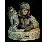 GoodFYouth 1/10 Busto de Comandante de Tanque alemán Segunda Guerra Mundial Kit de Modelo en Resina sin Pintar y sin Montar //e7A3Y1