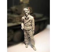 GoodFYouth 1/16 Kit de Modelo de Resina de Soldado de Tanque alemán de la Segunda Guerra Mundial sin Pintar y sin ensamblar (sin Tanque) //6A3J14y