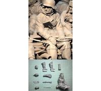 GoodFYouth 1/16 Kit de Modelo de Resina de Soldado de Tanque alemán de la Segunda Guerra Mundial sin Pintar y sin ensamblar (sin Tanque) //6A3J38y