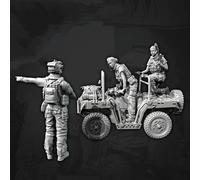 GoodFYouth 1/35 Kit de Modelo de Resina de Agente Femenina Soldado de Ciencia ficción sin Pintar y sin ensamblar //f7r2f10