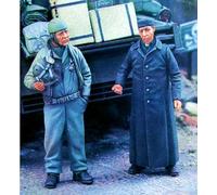 GoodFYouth 1/35 Kit de Modelo de Resina de Soldado Estadounidense de la Segunda Guerra Mundial sin Pintar ni ensamblar (2 Figuras) //8T9kj93w