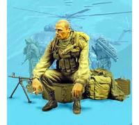 GoodFYouth 1/35 Kit de Modelo de Resina de Soldado soviético de la Segunda Guerra Mundial Modelo de Soldado sin Pintar y sin ensamblar //o4R4Lj1