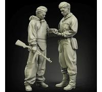 GoodFYouth 1/35 Kit de Modelo de Resina de Soldado soviético de la Segunda Guerra Mundial Modelo de Soldado sin Pintar y sin ensamblar //o4R4Lj3