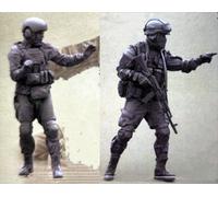 GoodFYouth 1/35 Maqueta de Resina de Soldado Comando Europeo sin Pintar y sin ensamblar (para 2 Personas) //l9z0f110
