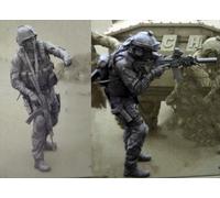 GoodFYouth 1/35 Maqueta de Resina de Soldado Comando Europeo sin Pintar y sin ensamblar (para 2 Personas) //l9z0f112