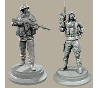 GoodFYouth 1/35 Maqueta de Resina de Soldado Comando Europeo sin Pintar y sin ensamblar (para 2 Personas) //l9z0f128