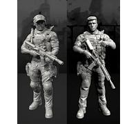 GoodFYouth 1/35 Maqueta de Resina de Soldado Comando Europeo sin Pintar y sin ensamblar (para 2 Personas) //l9z0f13
