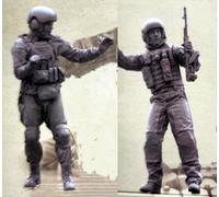 GoodFYouth 1/35 Maqueta de Resina de Soldado Comando Europeo sin Pintar y sin ensamblar (para 2 Personas) //l9z0f105