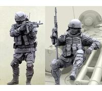 GoodFYouth 1/35 Maqueta de Resina de Soldado Comando Europeo sin Pintar y sin ensamblar (para 2 Personas) //l9z0f76