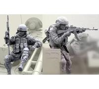 GoodFYouth 1/35 Maqueta de Resina de Soldado Comando Europeo sin Pintar y sin ensamblar (para 2 Personas) //l9z0f140
