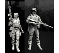 GoodFYouth 1/35 Maqueta de Resina de Soldado Comando Europeo sin Pintar y sin ensamblar (para 2 Personas) //l9z0f39