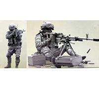 GoodFYouth 1/35 Maqueta de Resina de Soldado Comando Europeo sin Pintar y sin ensamblar (para 2 Personas) //l9z0f78