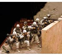 GoodFYouth 1/35 Soldado Comando Estadounidense Kit de Modelo en Resina sin Pintar sin Montar (sin Base de Escena) // g501s4
