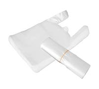 GOODGDN 300 Bolsas de Plástico Transparentes Estilo Chaleco, Material Nuevo de Tres tamaños 6,7 x 10,7 Pulgadas, 7 x 10,2 Pulgadas, 10,2 x 15,7 Pulgadas satisface múltiples Necesidades
