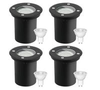 Goodia - Foco empotrable para exterior (3 W, 230 V, 3000 K, color blanco cálido, para jardín, camino parque patio, para jardín