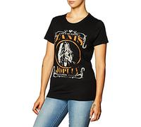 Goodie Two Sleeves Para Mujer JNS0044-502BLK Manga Corta Playera - Negro - Medium